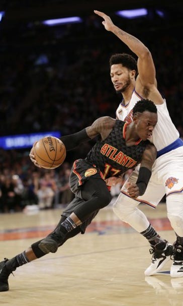 Schroder hits go-ahead 3, scores 28 as Hawks edge Knicks (Jan 16, 2017)